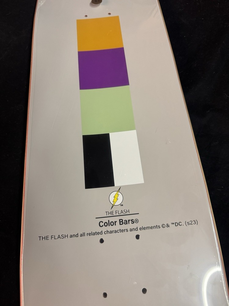 RARE The Flash DC Comics Skateboard Deck Limited Run In Shrink