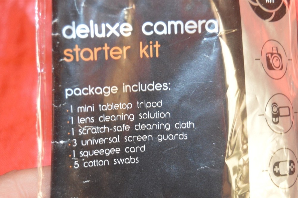 Digital Camera DSLR Starter Kit Flash USB Jack Cord Adapters Cable Nikon Pkg LOT