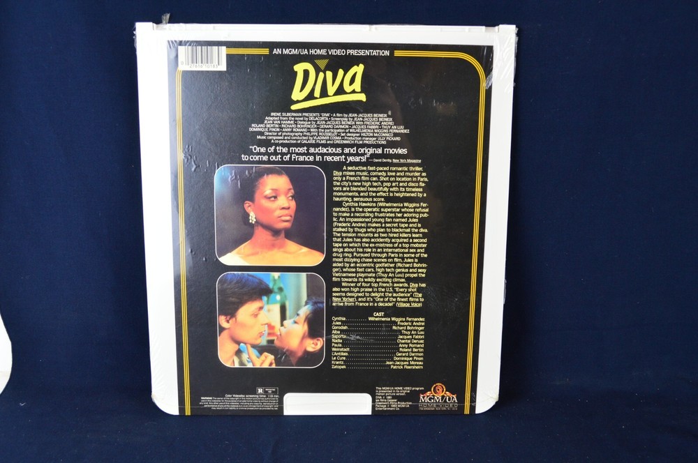 Diva Irene Silberman CED Videodisc New Sealed