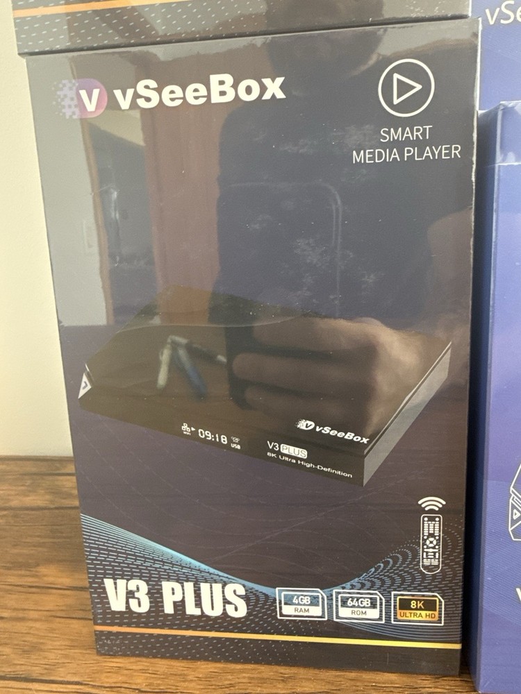 2026 Vsee Box V3 Plus Android 11 Player Voice Control