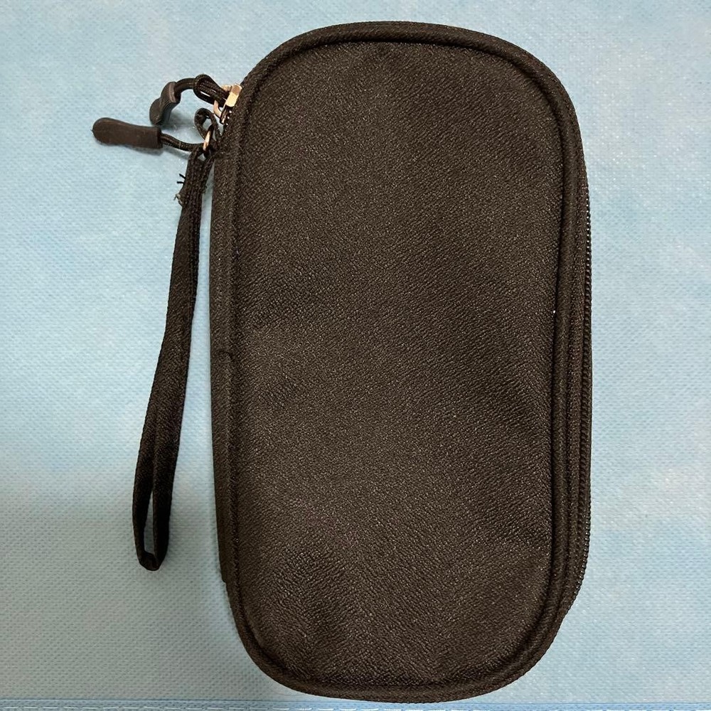 Gadget Pouch Cable Storage Case, Black, Compact, Multifunctional Accessory Case