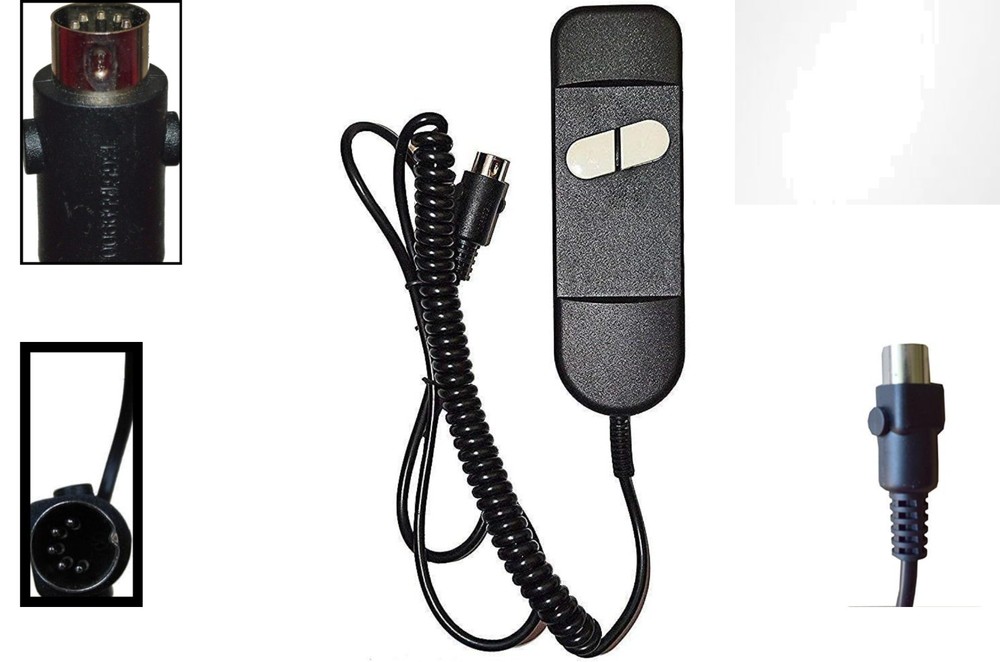 Universal Lift Chair Remote Control - Two Button, 5 Pin, Durable Plastic