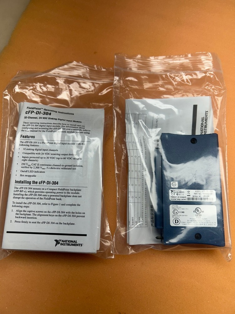 National Instruments cFP-DI-304 192565D-01 32 Ch. Digital Input Module