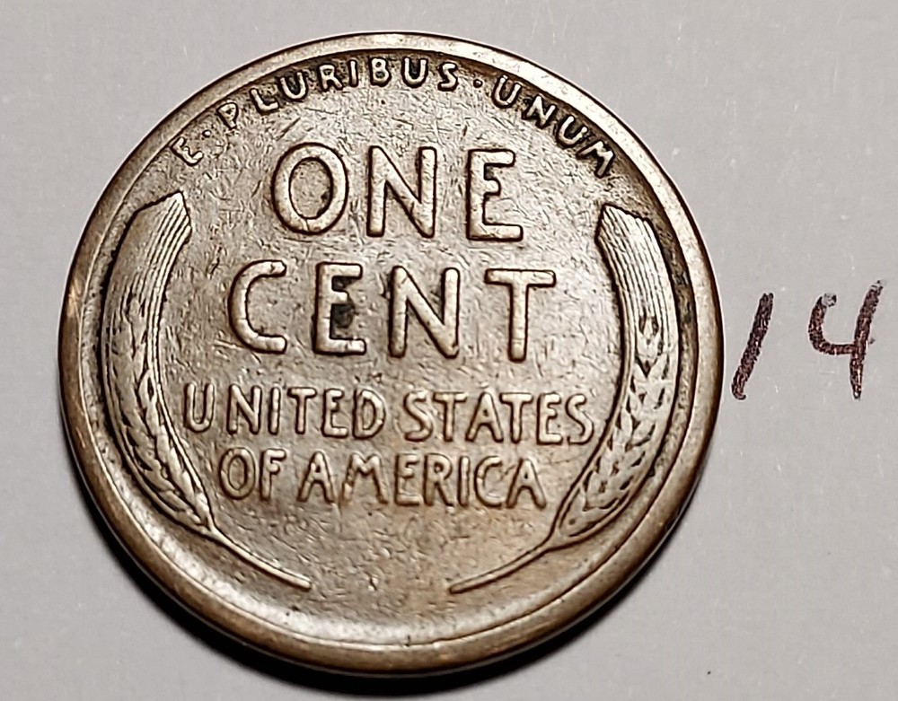 1919-S Lincoln Wheat Cent #14