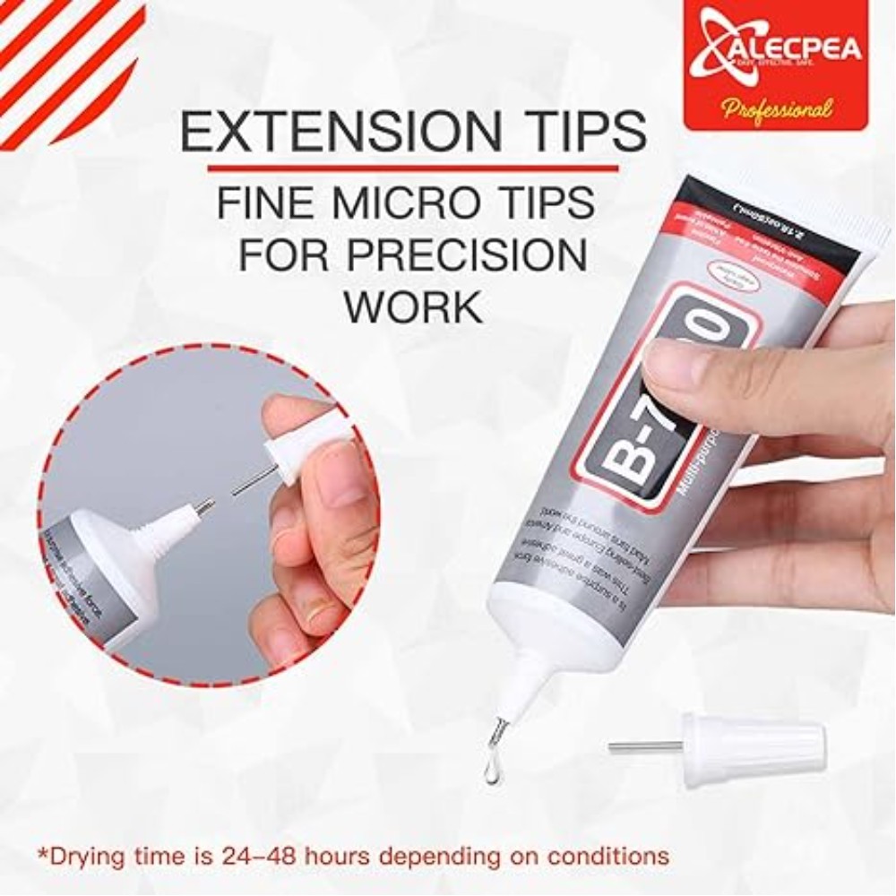B-7000 Adhesive Multi-Function Glues, Pegamento Multiuso Transparente, (2 Pack)