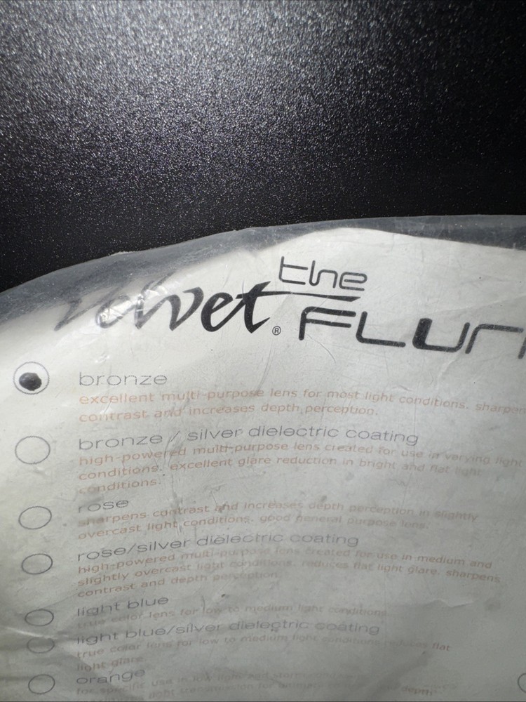 Velvet Flurry V.aspheric Replacement Lens Bronze