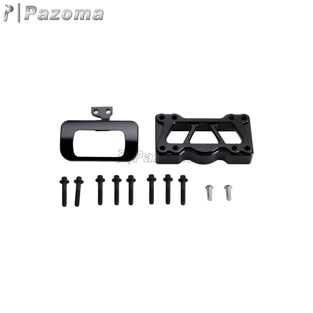 Motorcycle Speedometer Relocation Mount Bracket Gauge Holder For Harley Softail