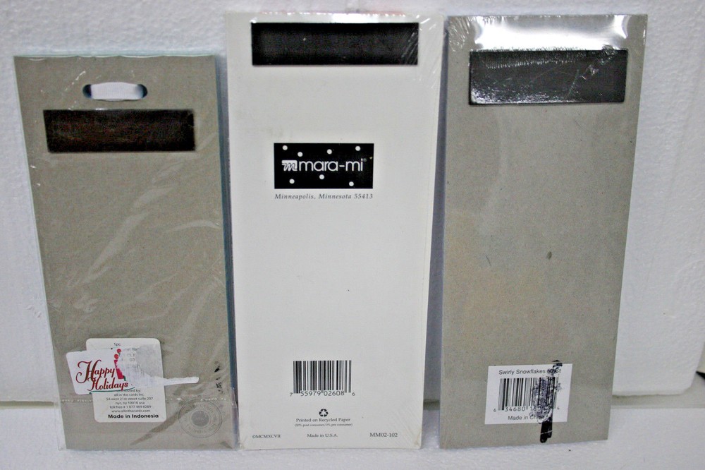 Magnetic note pads Christmas theme 3 different pads