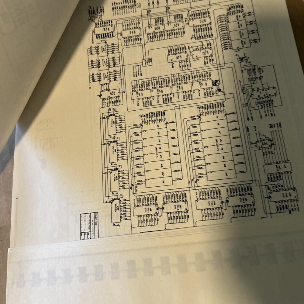 Professor Pac-Man Midway Arcade Game manual