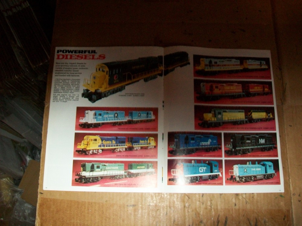 1978 Lionel train Catalog
