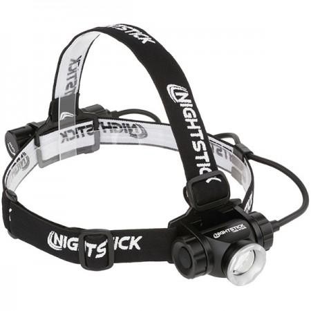 Adjustable Beam Headlamp USB Rechargeable, Black