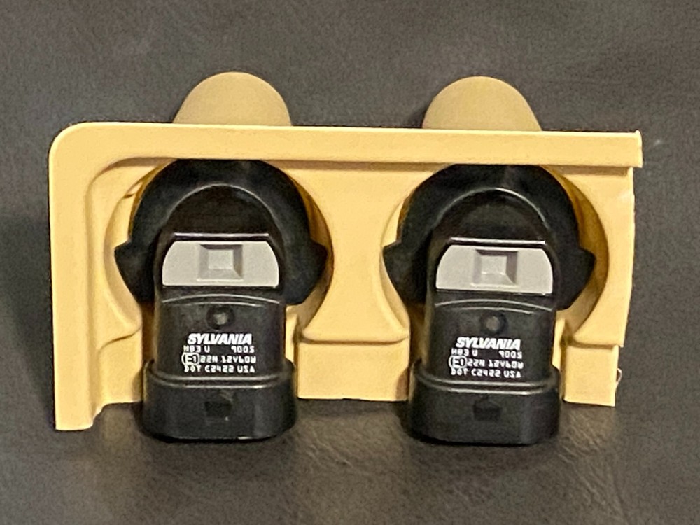 9005 Headlight Bulbs Sylvania Basic HB3 U (12V, 60W) Bright TWO in Bulk Package