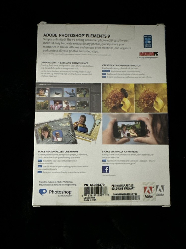 Adobe Photoshop Elements 9 With Serial Number