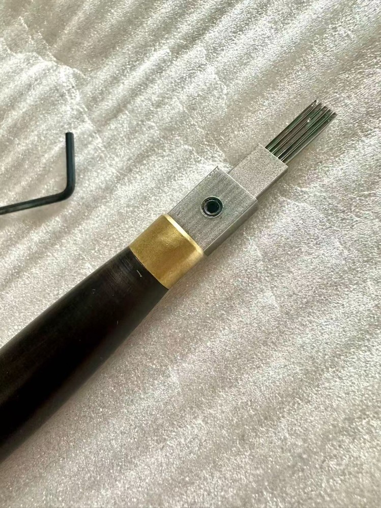 Printmaking Woodcut Carving Push Rows Line Cutter Chisel Tool 5 line U shape