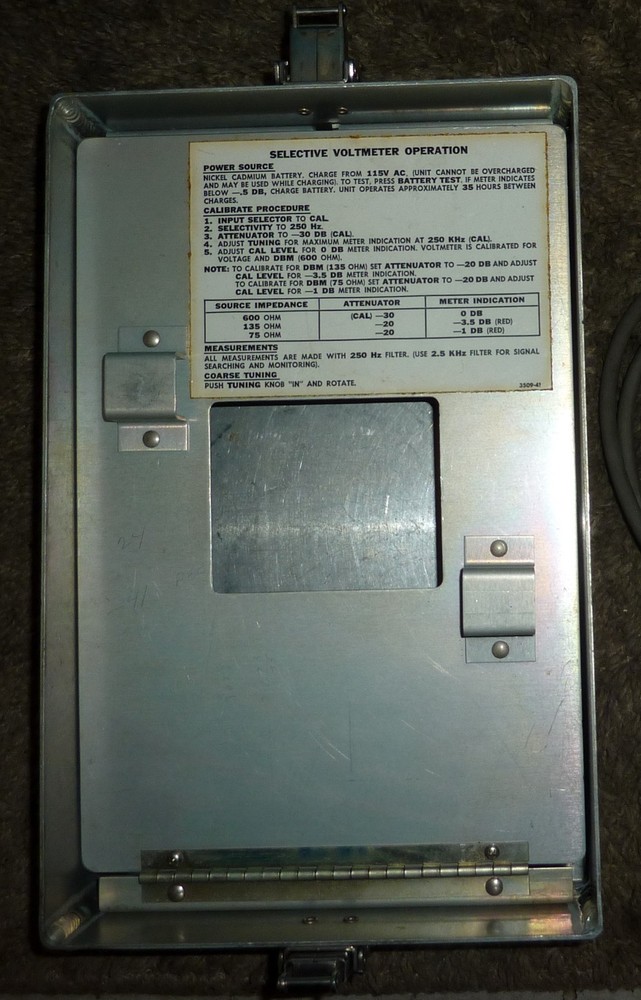 Rycom 3121A Selective Voltmeter
