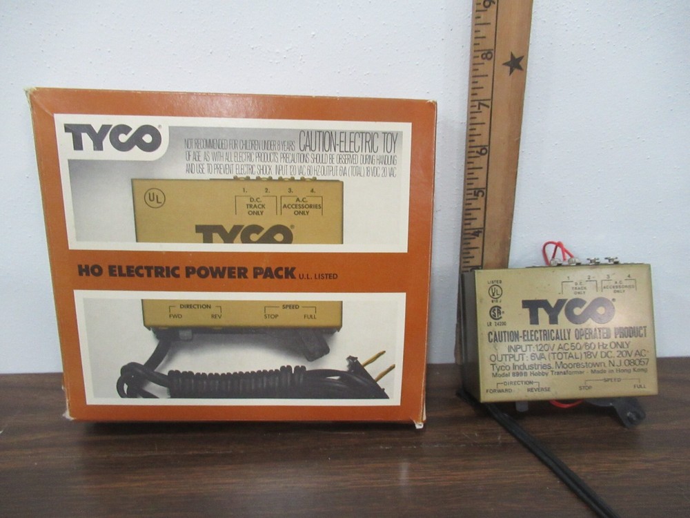 Vintage Tyco 899B Transformer in box