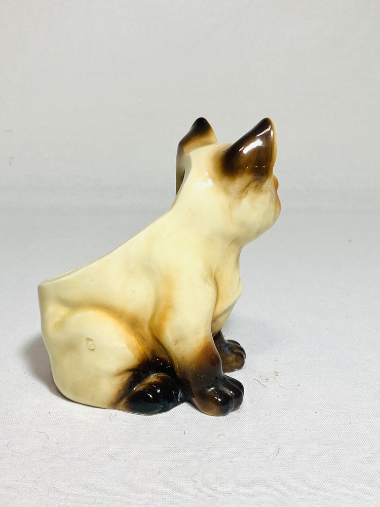 Siamese Cat Planter - Vintage 1950's