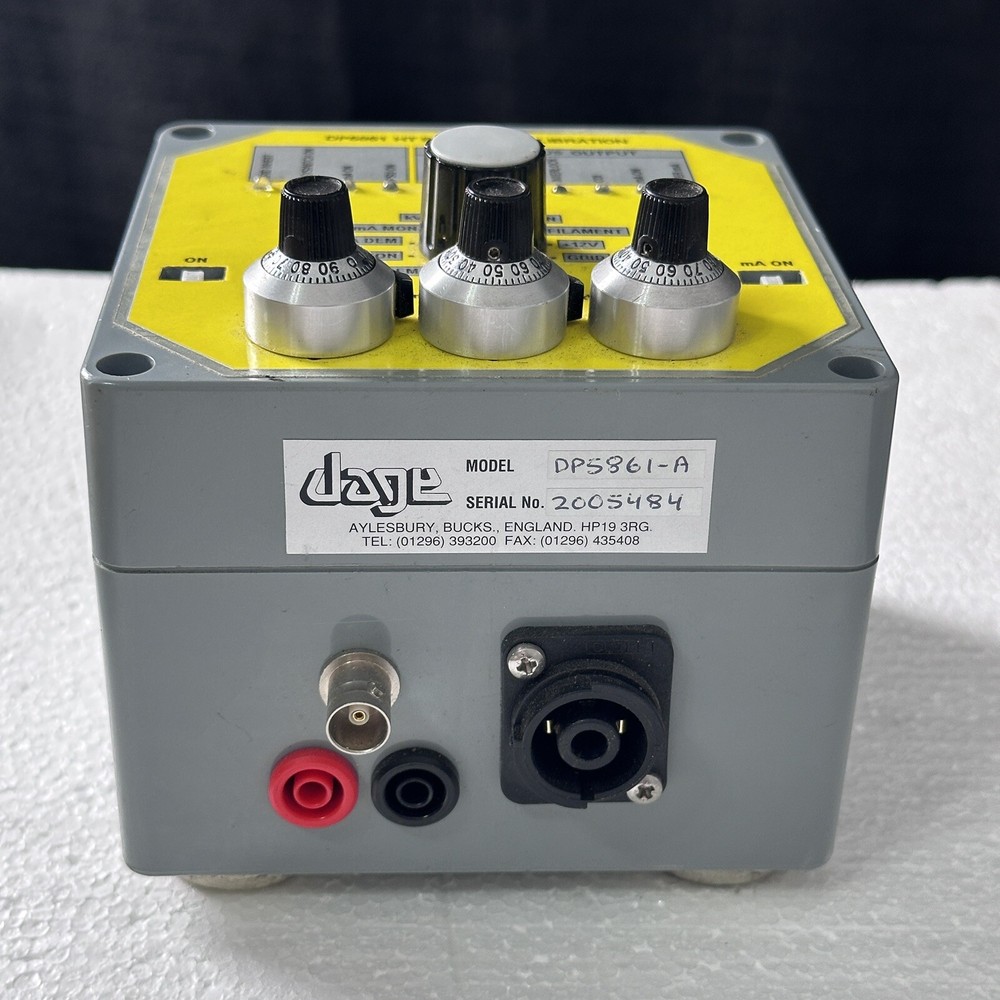 Dage DP5861 HT PSU TEST Calibration Precision Equipment