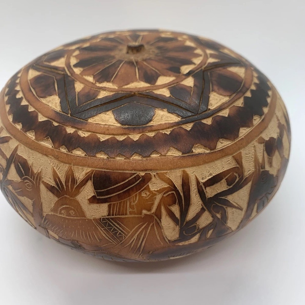 Carved Gourd Art