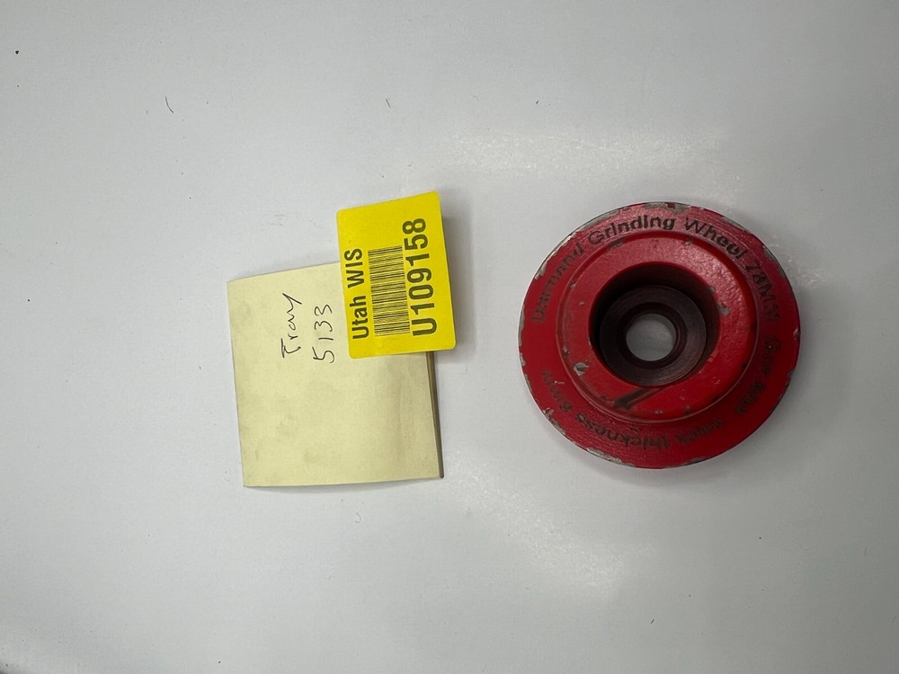 Diamond Grinding Disc Wheel 73MM #80 Grit 8MM Thickness Red
