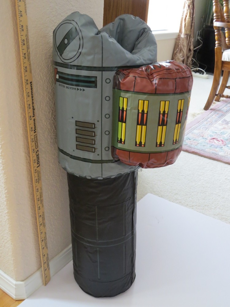 THINKGEEK Inflatable Minigun ARM ! Tested