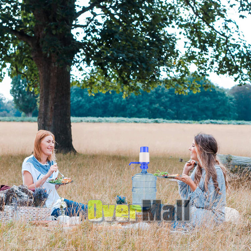 5 Gallon Bottled Drinking Water Pump Hand Press Removable Manual Dispenser-Tool