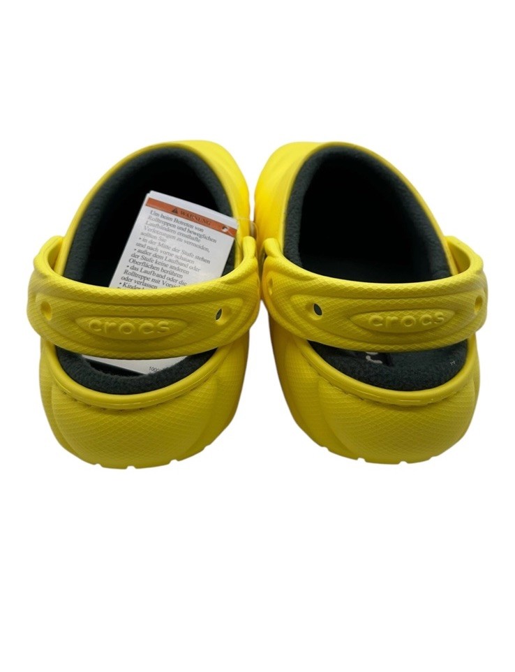 Crocs Classic Lined Overpuff Clogs Cyber Yellow 210059-77J