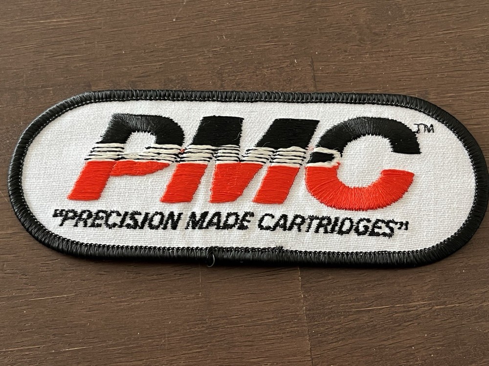 VINTAGE "PMC” PRECISION MADE CARTRIDGES” Patch