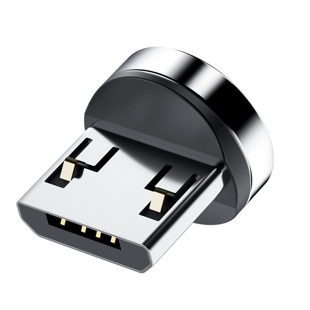 Ankndo Magnetic Phone Cable Adapter [4-Pack] Connector Tip Micro USB
