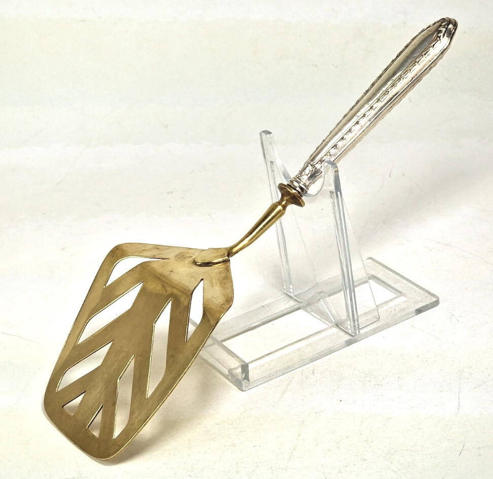 Cake Server 800 Silver Brass around 1900 R81