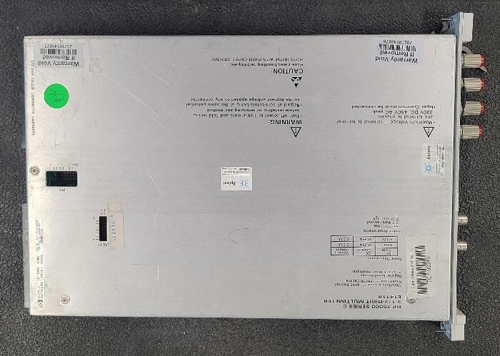 HP 75000 SERIES C 5 1/2 DIGIT MULTIMETER - E1411B