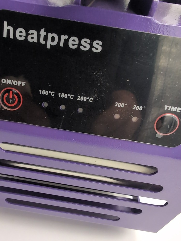 Purple HEATPRESS Brand Mug Press