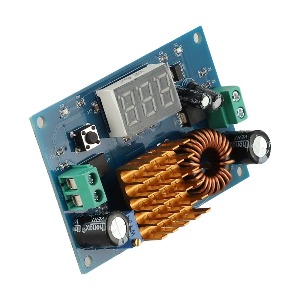 Step Up Voltage Module for Solar Panel Regulation Input from Li ion Battery