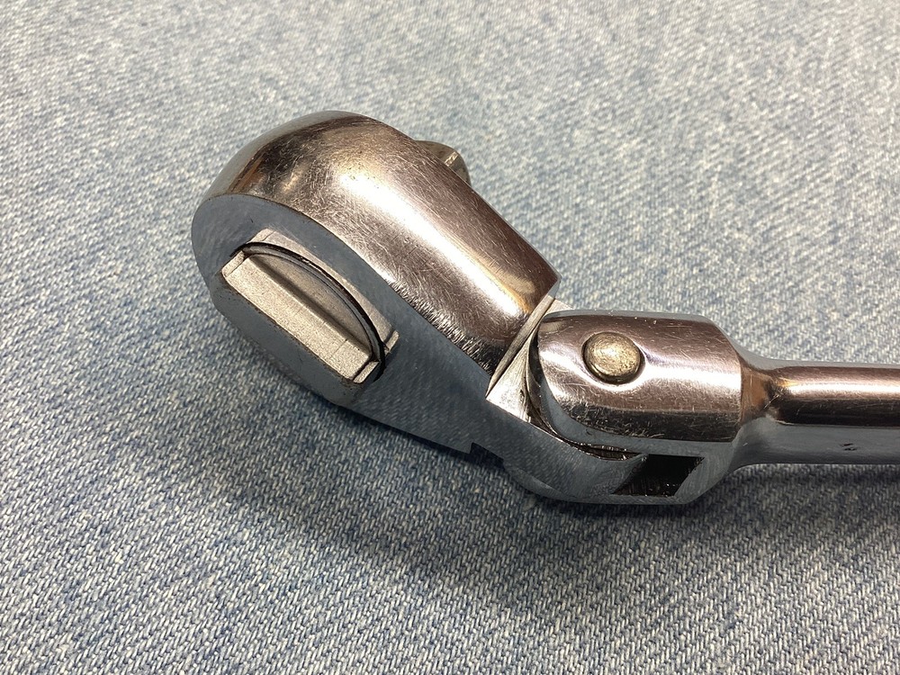 S-K Tools 3770 3/8" Drive Flex Head Socket Wrench Offset Handle 🇺🇸 NICE L👀K !
