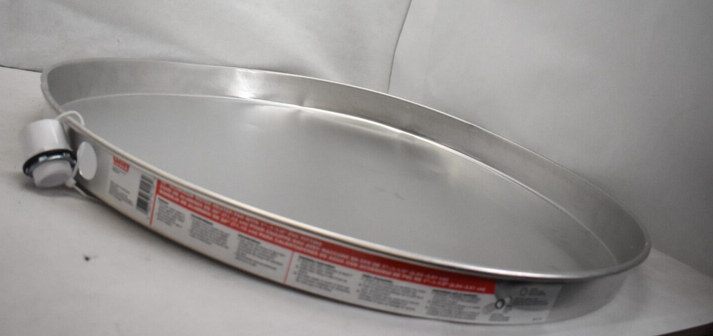 Oatey 34156 28" Aluminum Water Heater Pan with 1" - 1-1/2" PVC Fitting Lot of 6