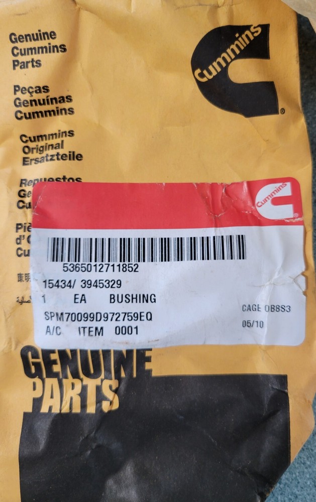 Cummins Bushing 3945329