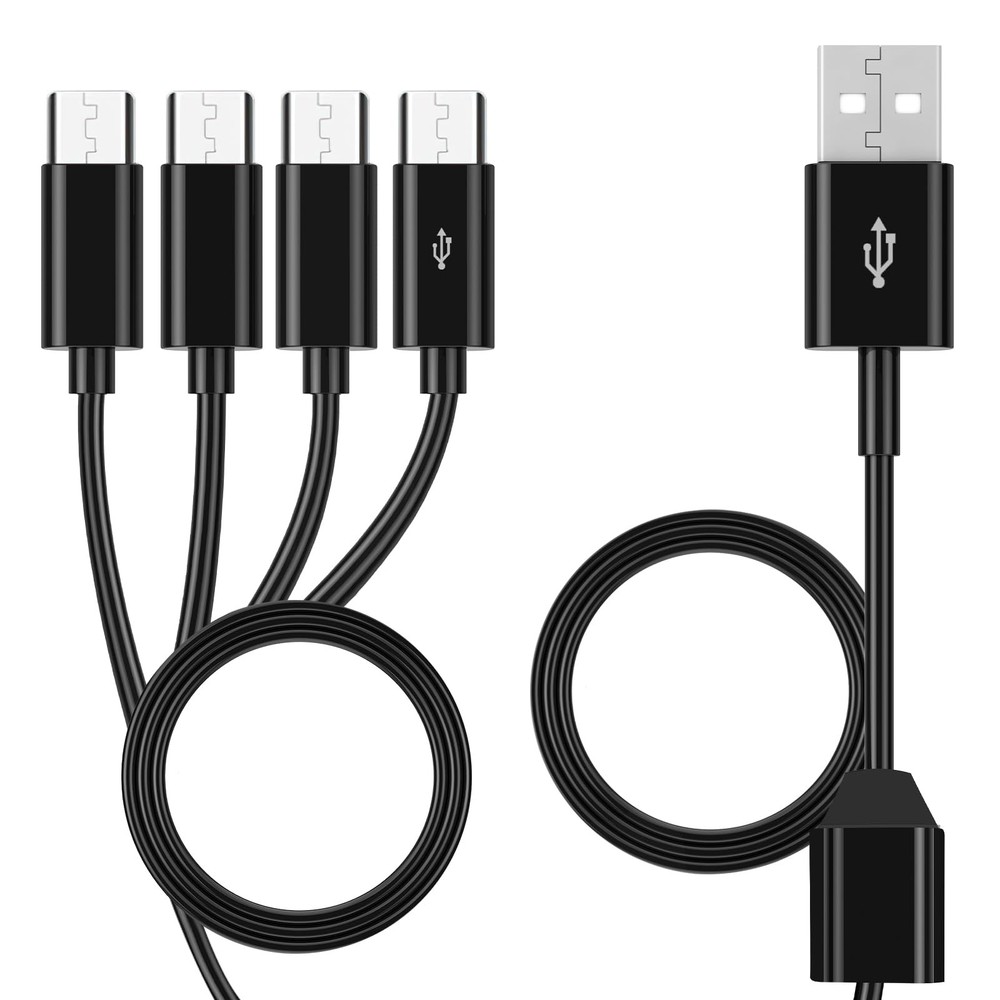UCEC USB to Micro Splitter, 4 in 1 Charging Cable for Multiple...