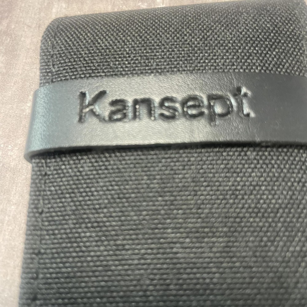 Kansept Knife Case Foldover Black EMPTY