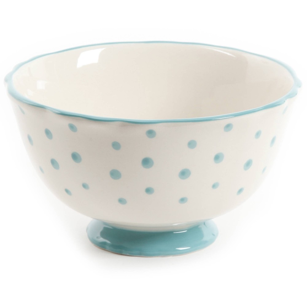 Timeless Floral & Retro Dot 12-Piece Dinnerware Set Multicolor