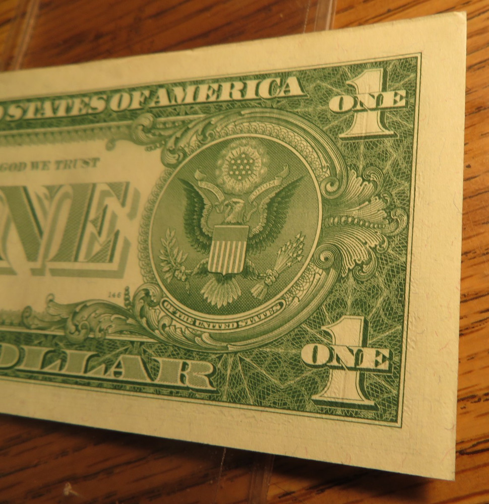 Two (2) 1957 Silver Certificate Dollar Star Notes Consecutive #'s Crisp