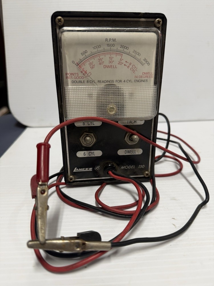 Lancer Tach/Dwell/Voltmeter Model 150