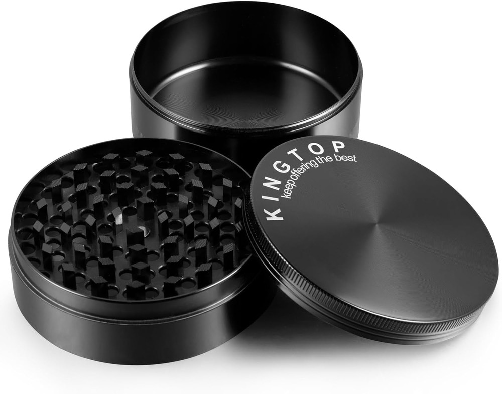 Grinder, Large 3" Spice Grinder (Midnight Black)