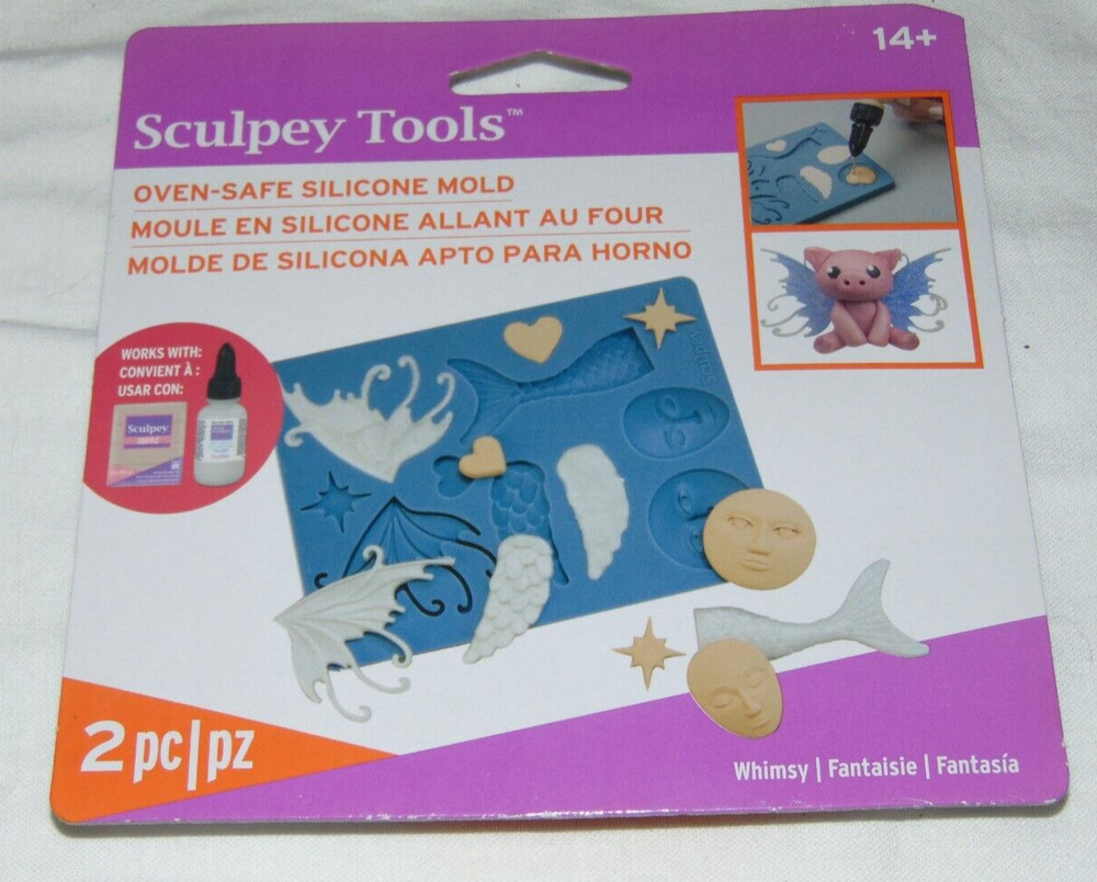 Sculpey Flexible Push Mold Whimsy