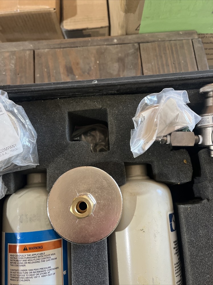 MSA Calibration Test Check Kit With Gas Cylinders (C10A)