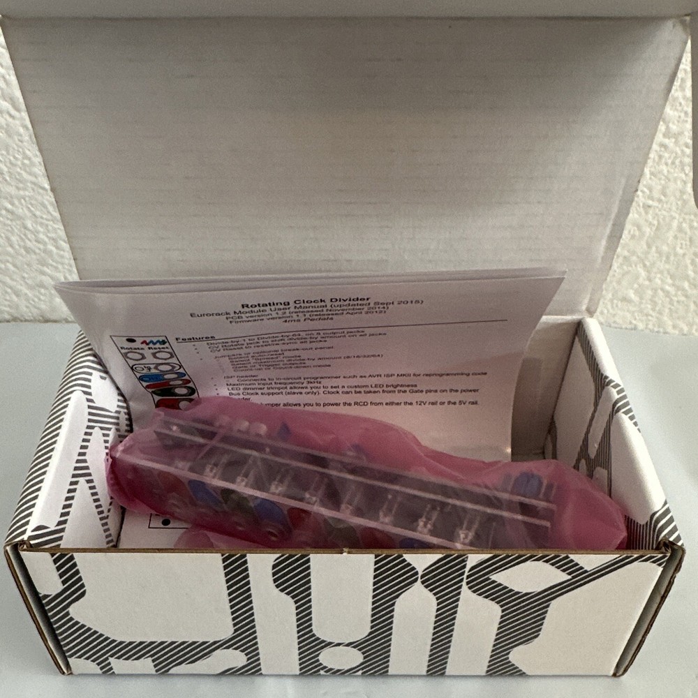 4MS RCD Rotating Clock Divider Eurorack Module