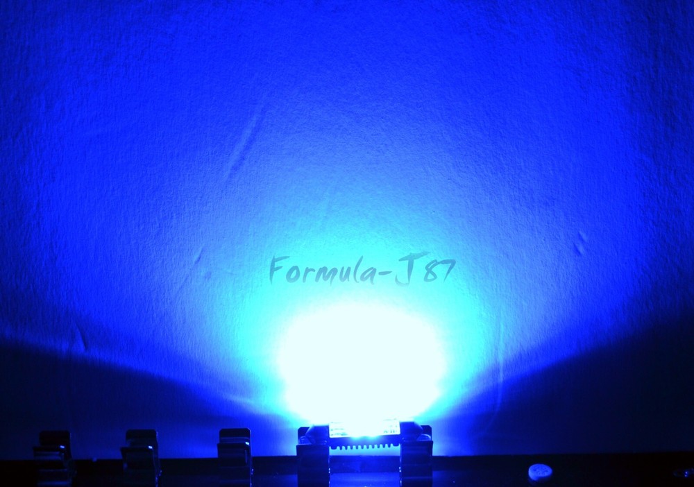 LED Light Canbus Error Free 211-2 5W Blue 10000K Two Bulb Interior Dome Replace