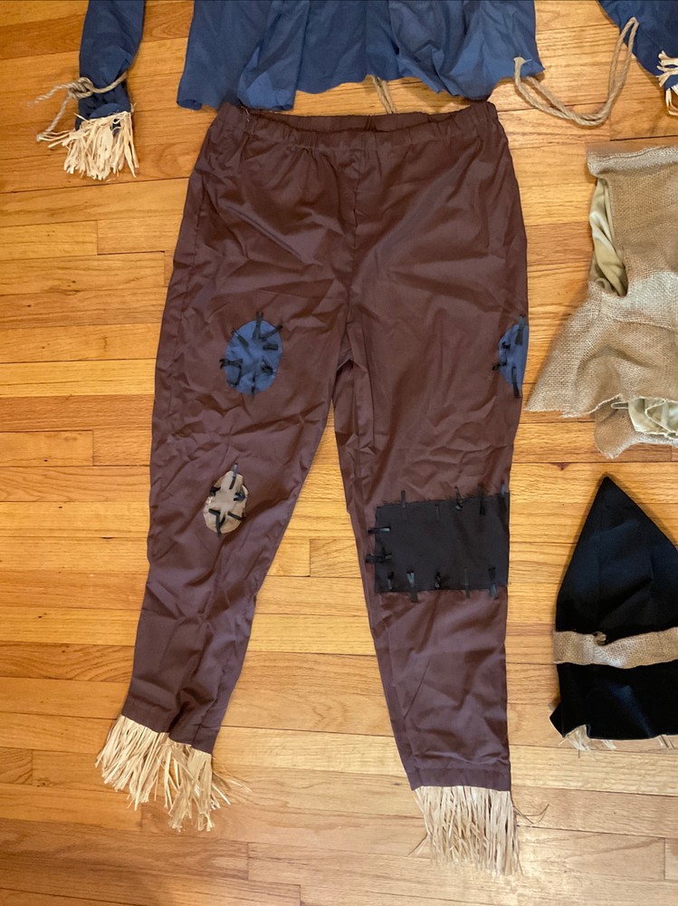 Adult Patchwork Scarecrow Costume