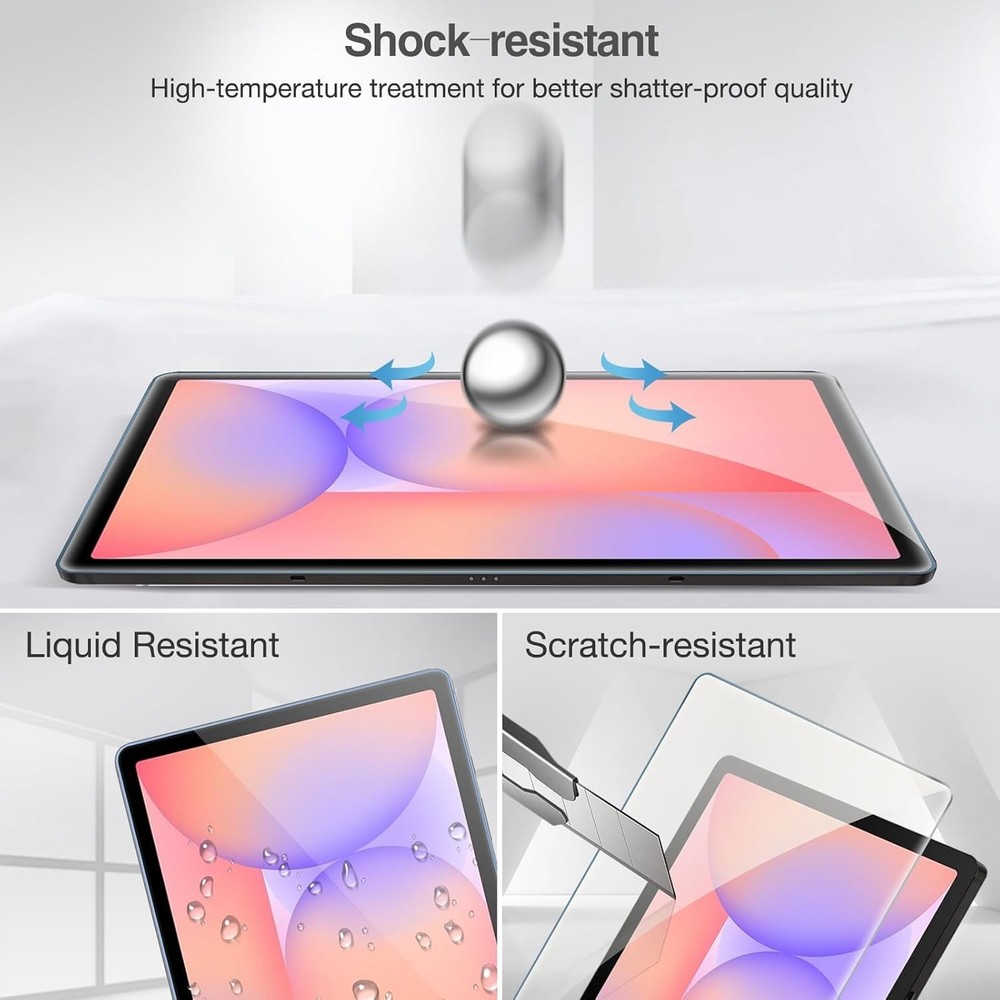 (2 Pack) TCL TAB A1 Plus Screen Protector Tempered Glass for TCL A1 Plus 12.2"
