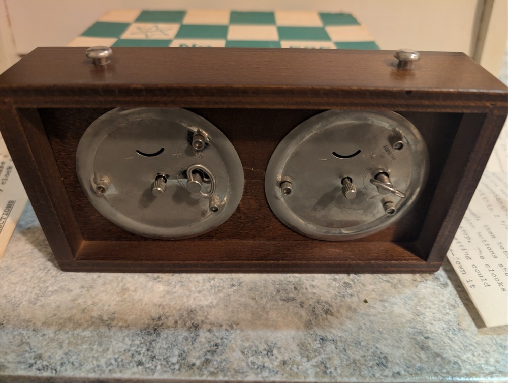 Vintage Alpha German Chess Clock Timer Model # 525