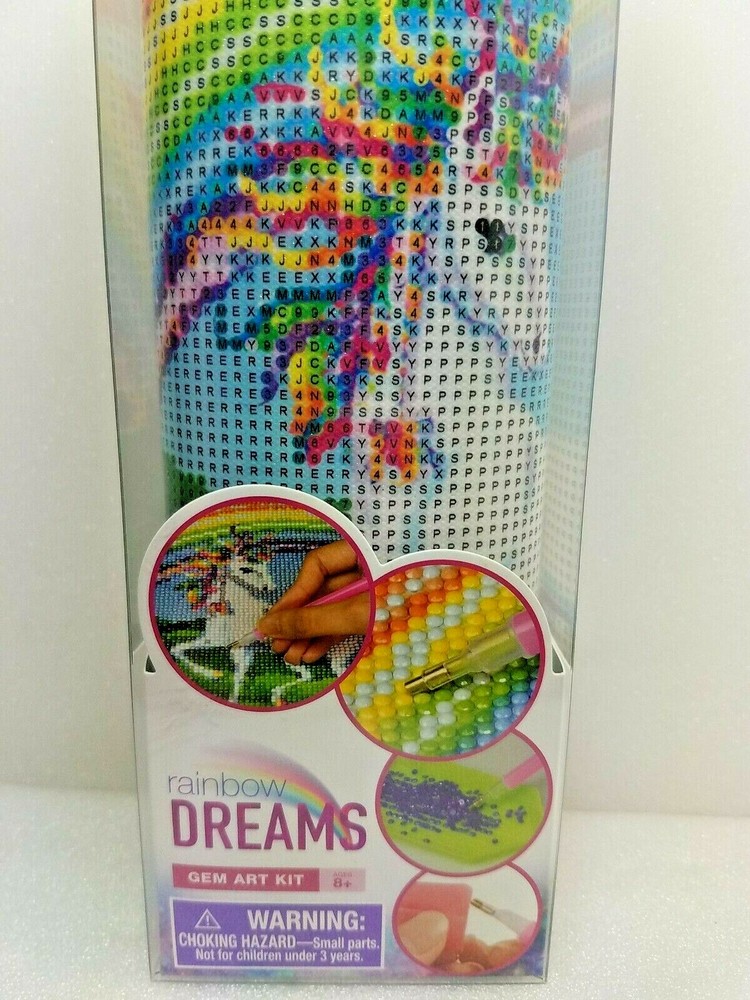 Rainbow Dreams ~ Gem Art Kit ~ Ages 8+